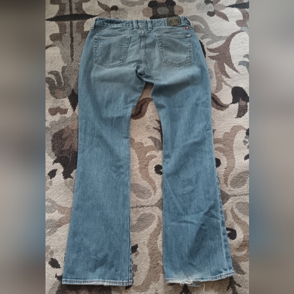 Lucky Brand Women's 8 / 29 (30x30) Lola Boot Cut Low Rise Blue Jeans Denim - Picture 8 of 13